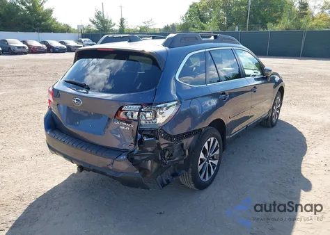 2017 Subaru Outback 3.6R Limited из США, поврежденный, VIN 4S4BSENC2H3416110